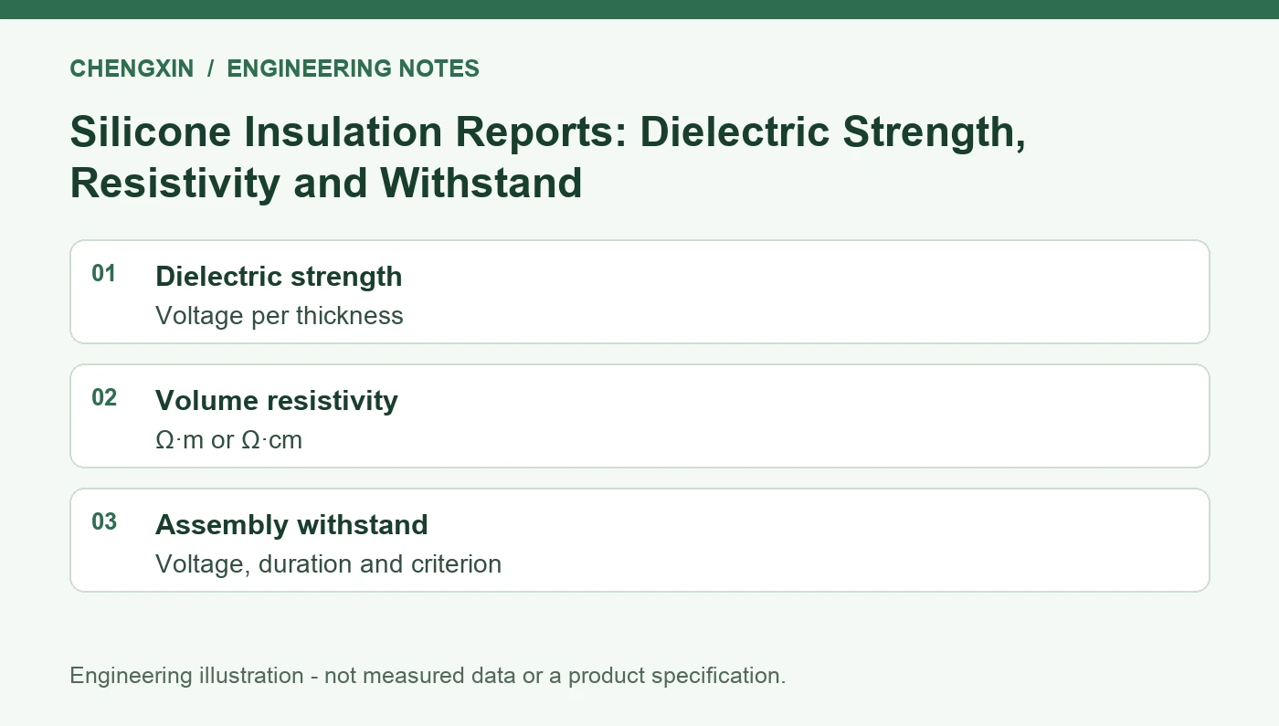 Silicone Insulation Reports: Dielectric Strength, Resistivity and Withstand - engineering review overview