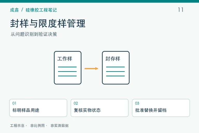 封样与限度样管理工程示意与验证流程